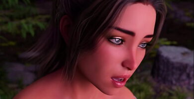 Walk with girlfriend first kiss [GAME PORN STORY] #3