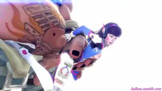 Overwatch D.Va Porn