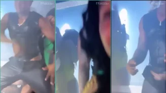 El pene del stripper vuelve locas a las borrachas dominicanas