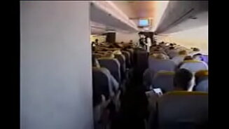 Pelis pornos en un avion