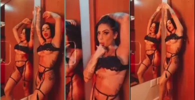 Mc Mirella, conocida por mostrar un poco más de lo debido en bragas