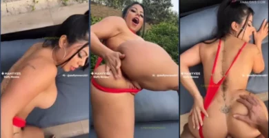 Steffy Moreno, una ninfómana, expresa su satisfacción por vía anal de forma explícita