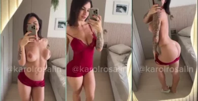 Video casero de una nena de grandes pechos grabó sus grandes tetas